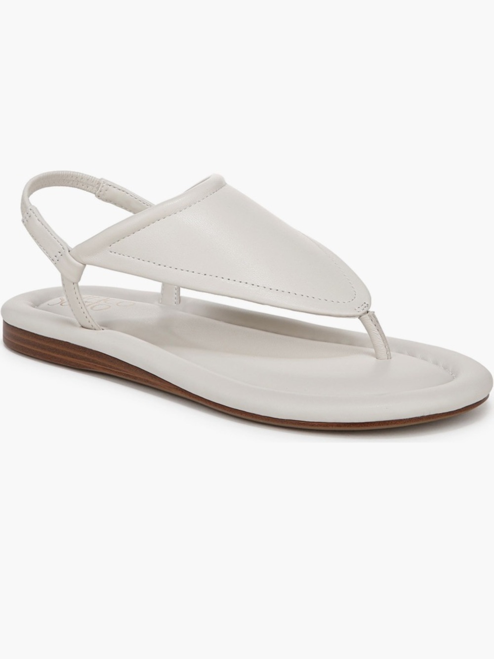Franco Sarto White leather jocelyn sandals NWT